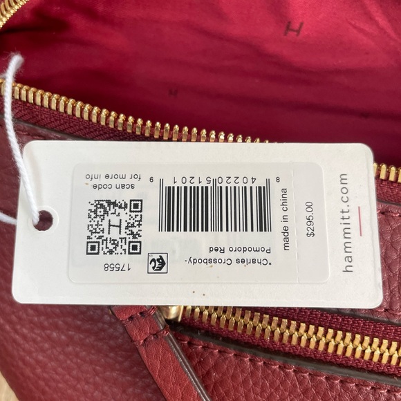 NWT $295 Hammitt Charles Leather Crossbody Belt Bag - Picture 5 of 11